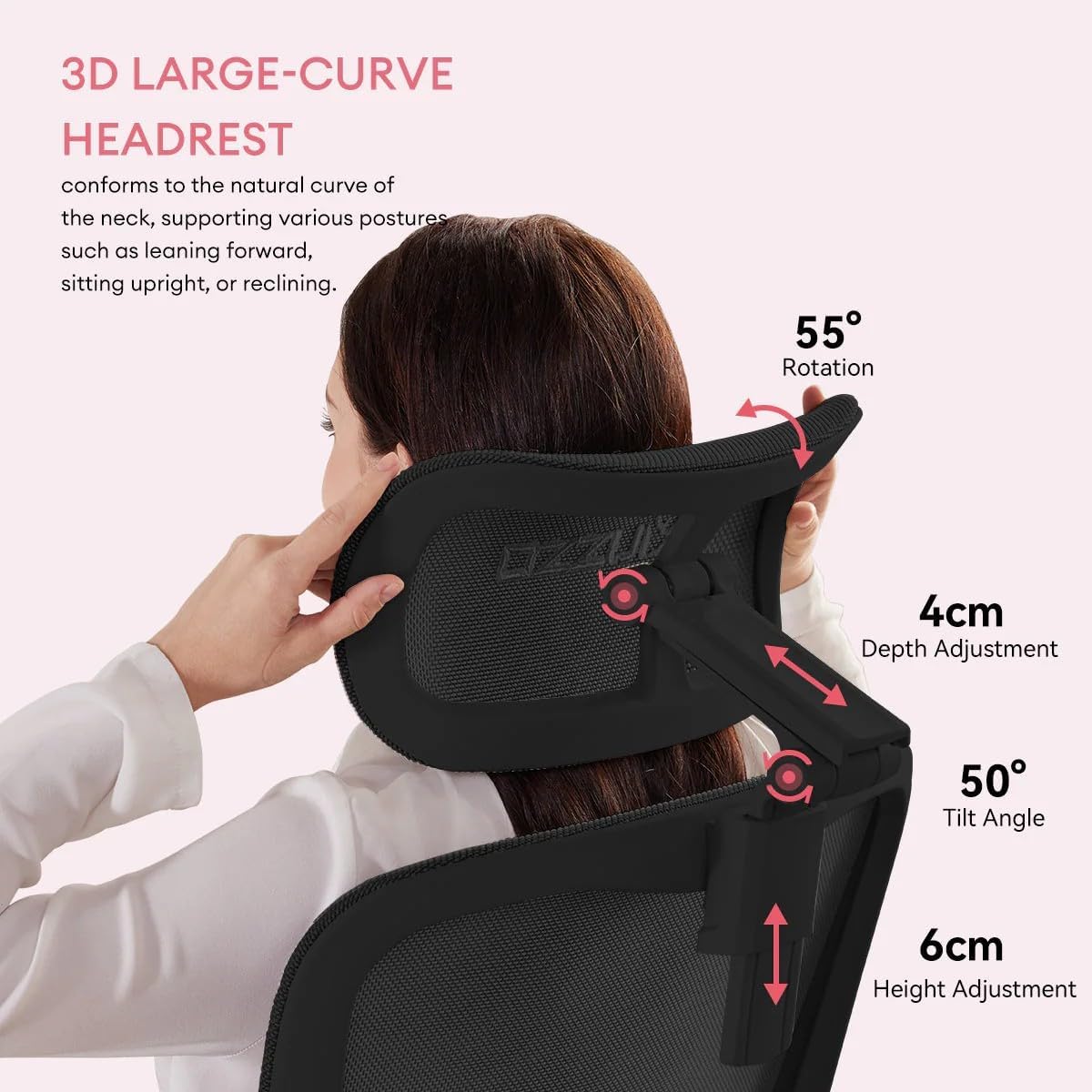 MUSSO E80 Petite Ergonomic Office Chair for Smaller Frames