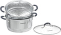 Sunhouse 2-Tier Stainless Steel Vegetable Steamer Pot