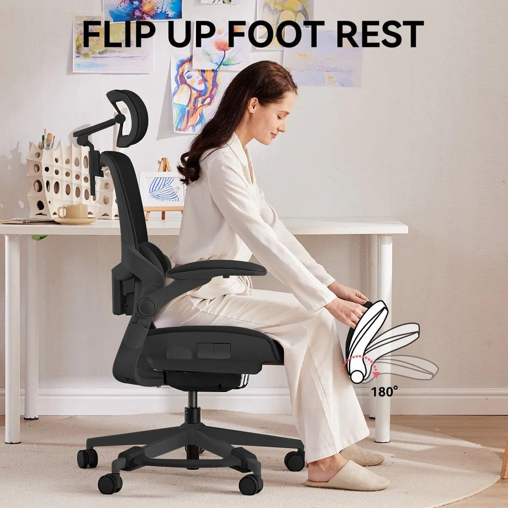 MUSSO E80 Petite Ergonomic Office Chair for Smaller Frames
