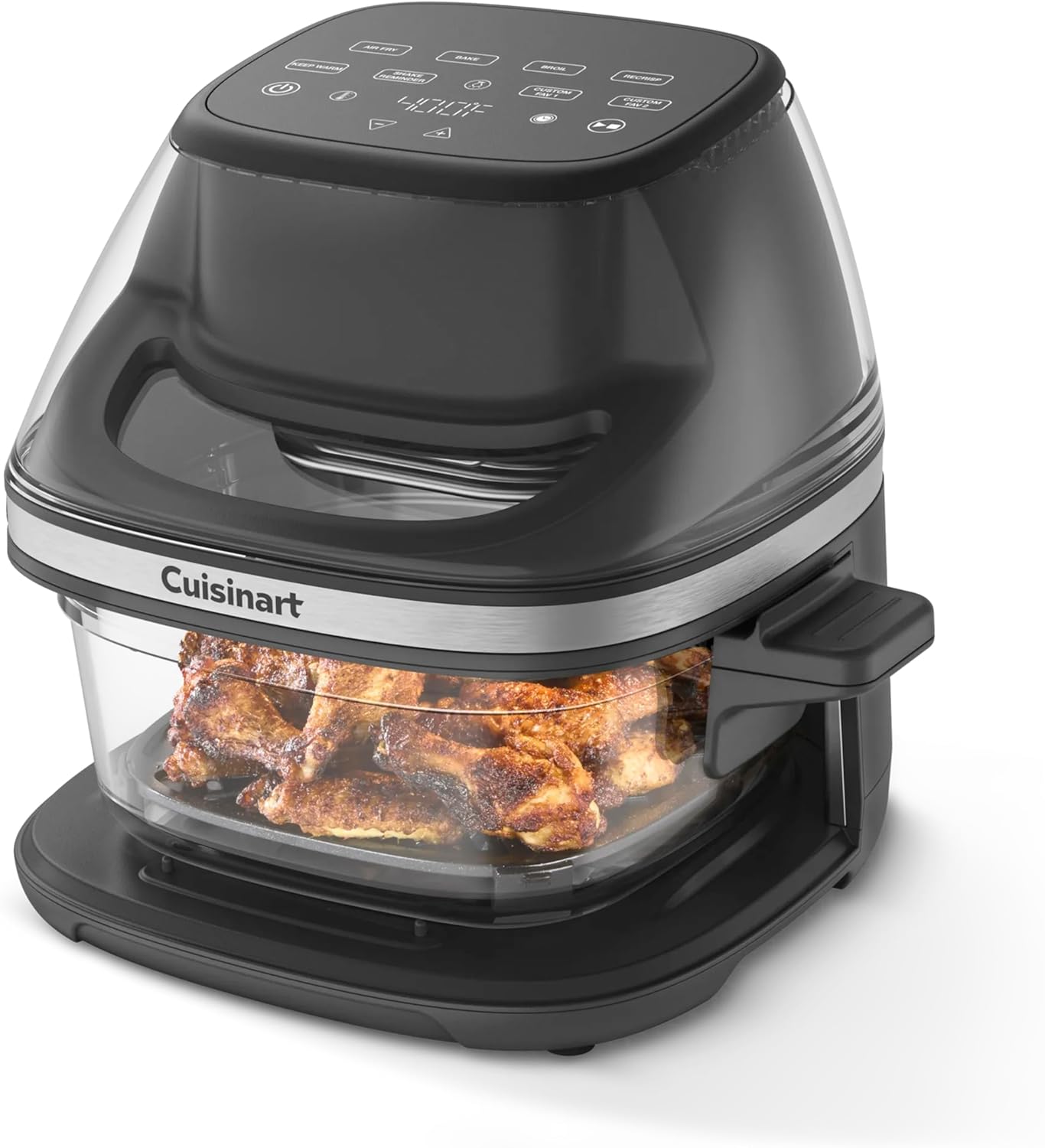 Cuisinart Air Fryer with glass basket and ClearView window