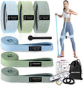 HIMESPORNER Fabric Resistance Bands Set