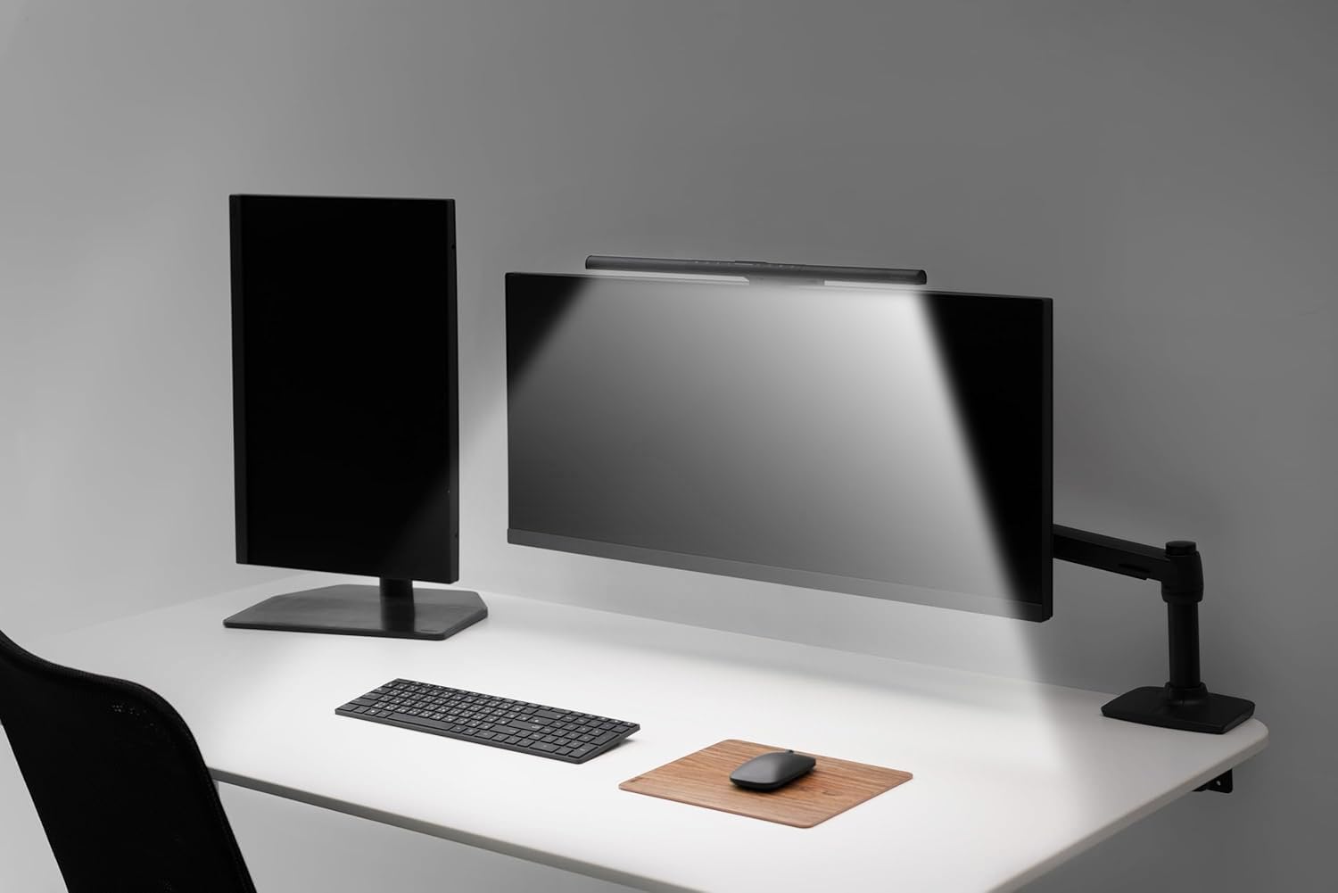 BenQ ScreenBar Pro Monitor Light Bar — Motion Sensor, Ultrawide Lighting & Auto On/Off