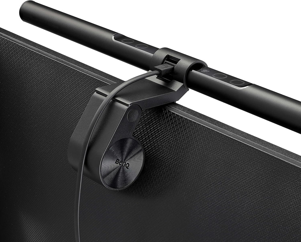 BenQ ScreenBar Monitor Light Bar — Auto-Dimming, No-Glare Eye-Care Lighting
