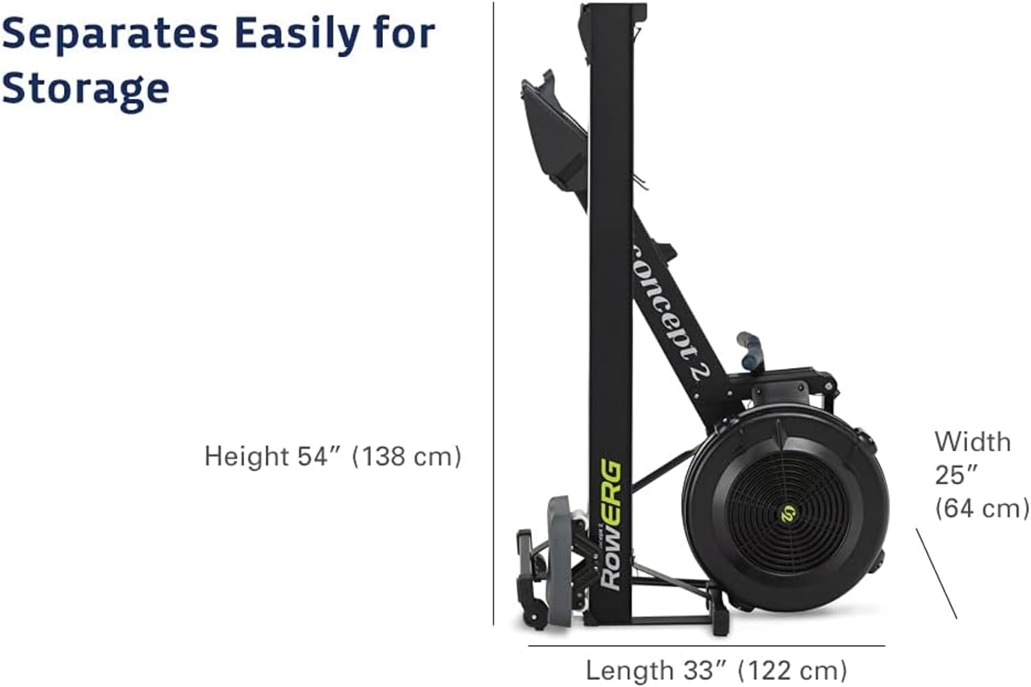 Hand adjusting the Concept2 RowErg's air resistance damper setting