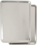 Two Nordic Ware Natural Aluminum Sheet Pans stacked together