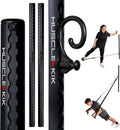 Muscle-kik Aluminum Wall-Mounted Anchor Fitness System - Black