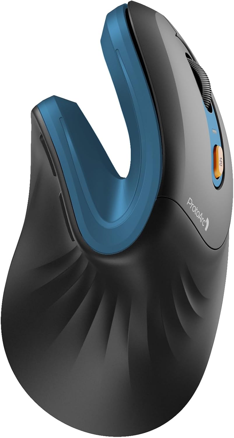 ProtoArc EM11 NL Wireless Ergonomic Mouse in Blue